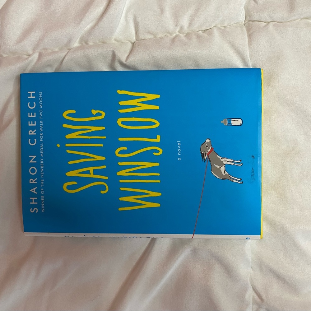 The book Saving Winslow by Sharon creech